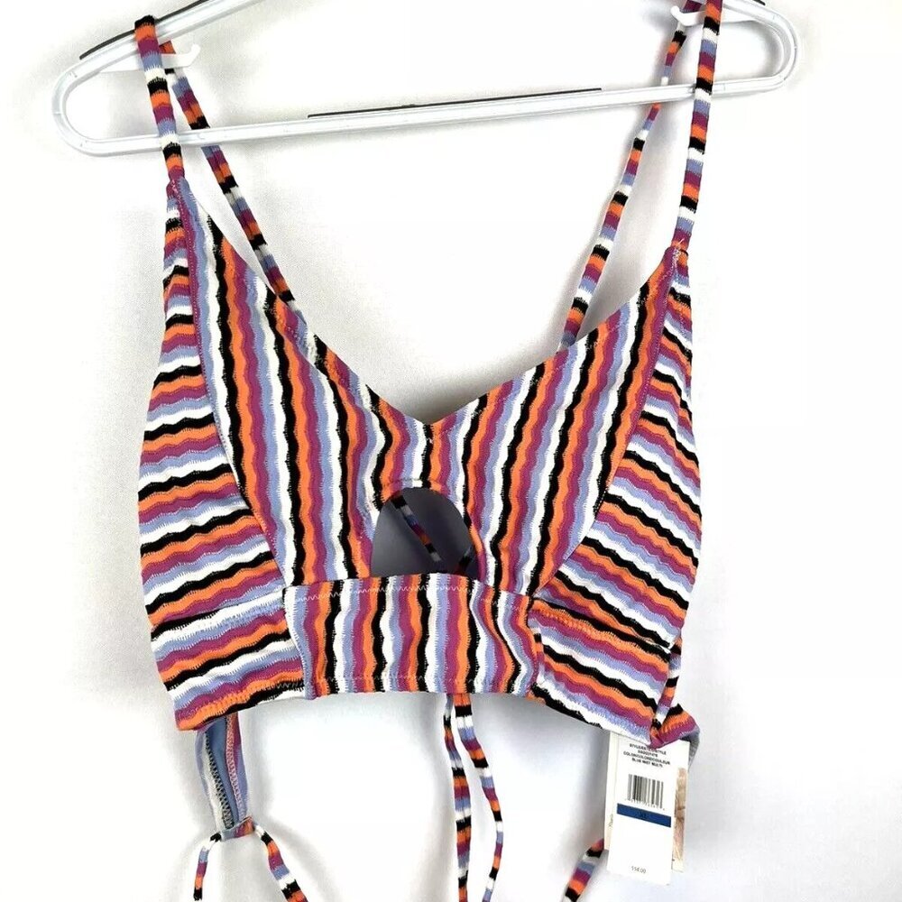 Jessica Simpson Womens Standard Mix Match Bikini Top Multi Size Small
